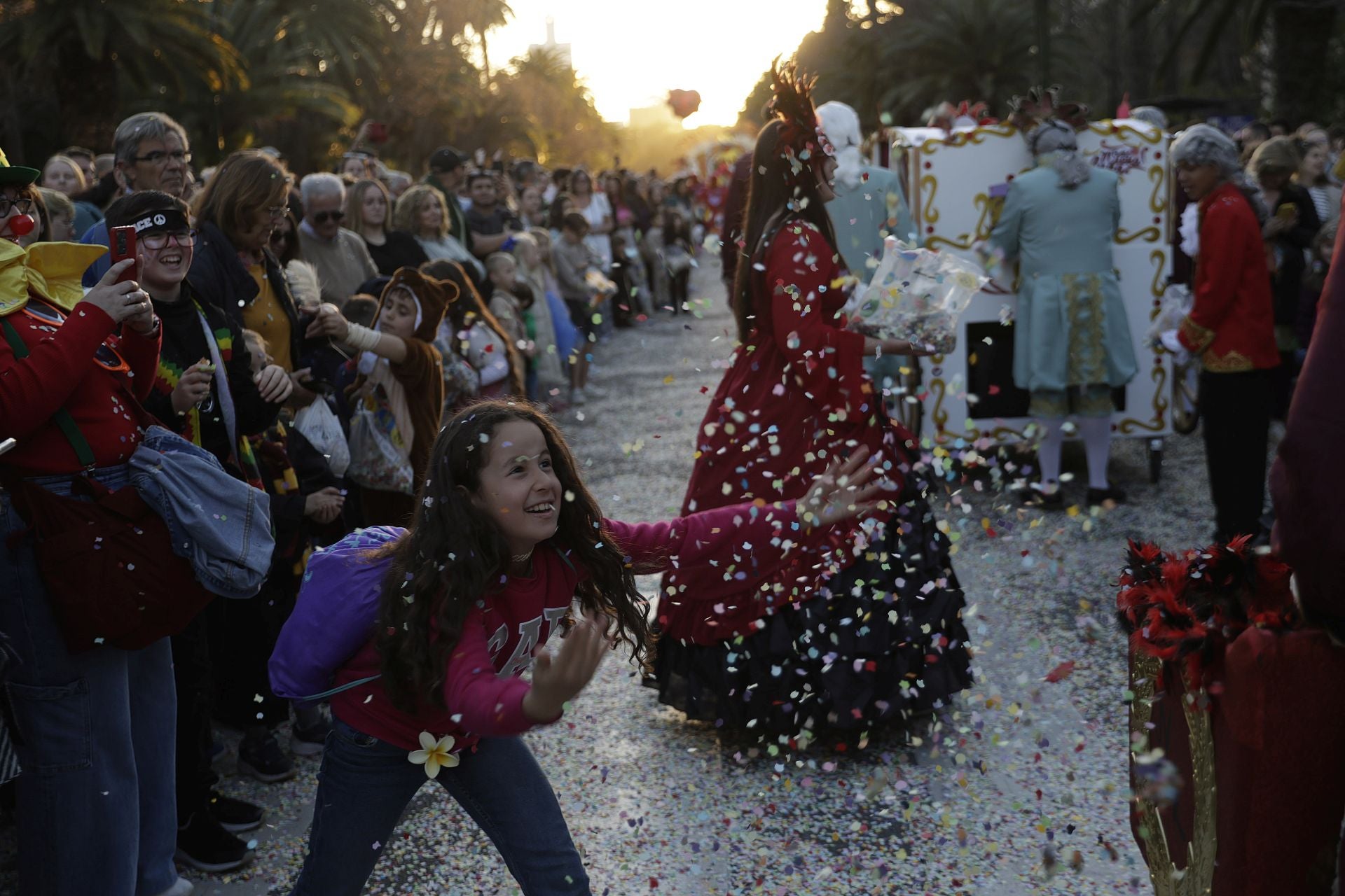 Carnival festivities in Malaga